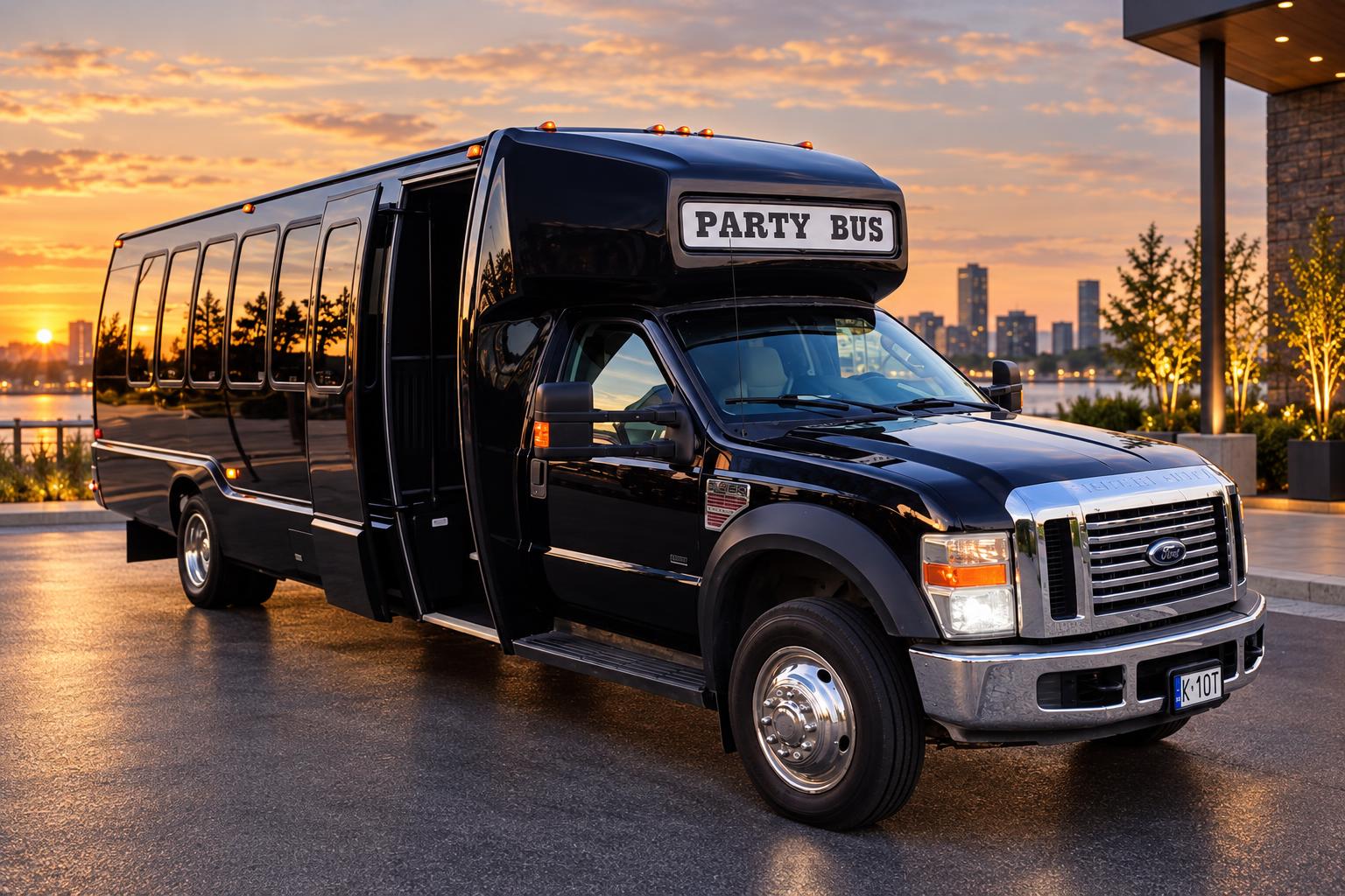 Party Bus Ford F-550 – Prawdziwy Klub na Kołach — limuzyna do wynajęcia
