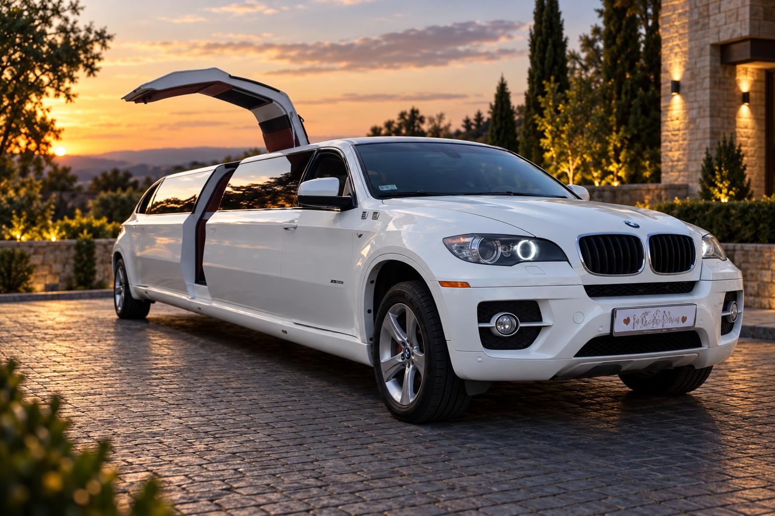 BMW X6 Jet Door – Ekskluzywna Limuzyna SUV — limuzyna do wynajęcia