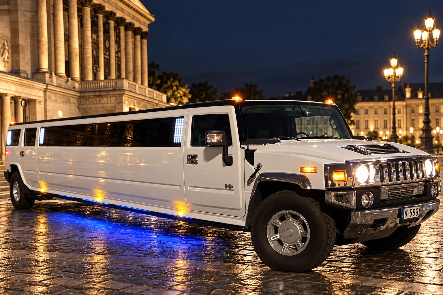Ekskluzywny Hummer H2 dla 20 Osób — limuzyna do wynajęcia